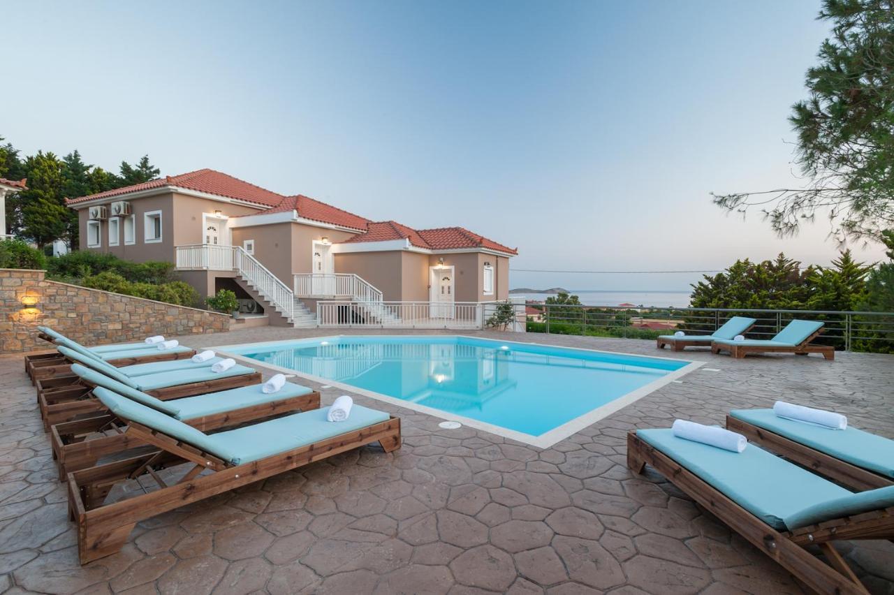 Aparthotel Iliovasilema à Plati  Extérieur photo